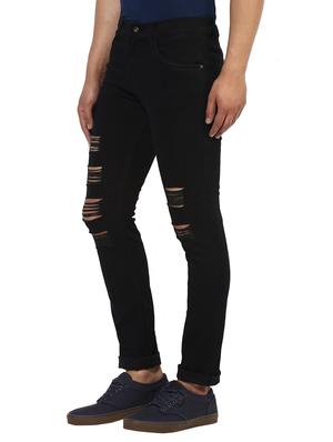 black denim ripped jeans - 14895548 - Standard Image - 2