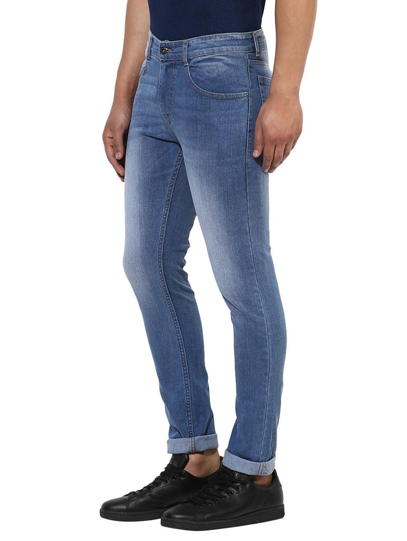 blue denim washed jeans - 14895550 - Zoom Image - 2