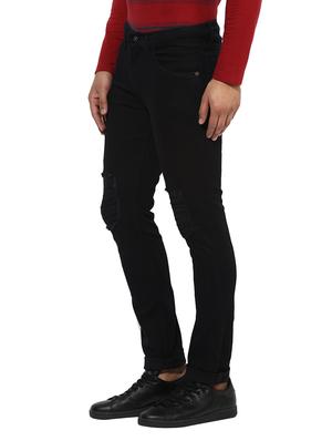 black denim plain jeans - 14895560 - Standard Image - 2