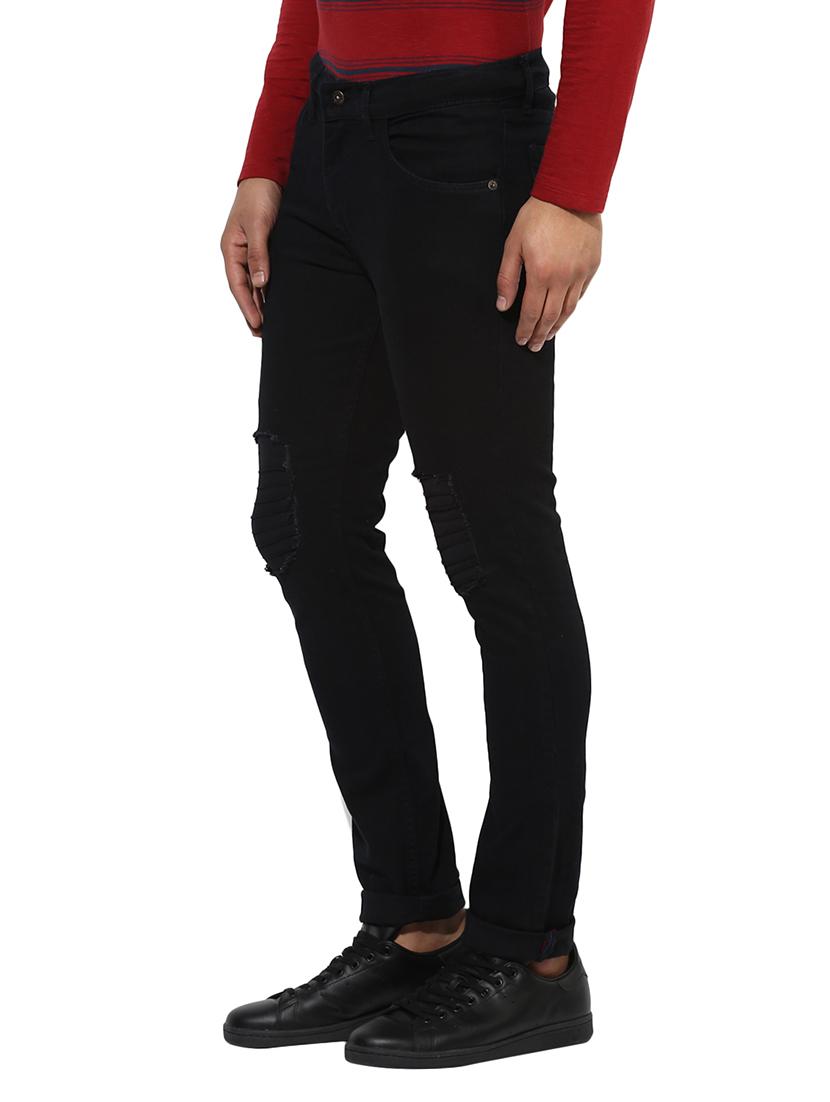 black denim plain jeans - 14895560 - Zoom Image - 2