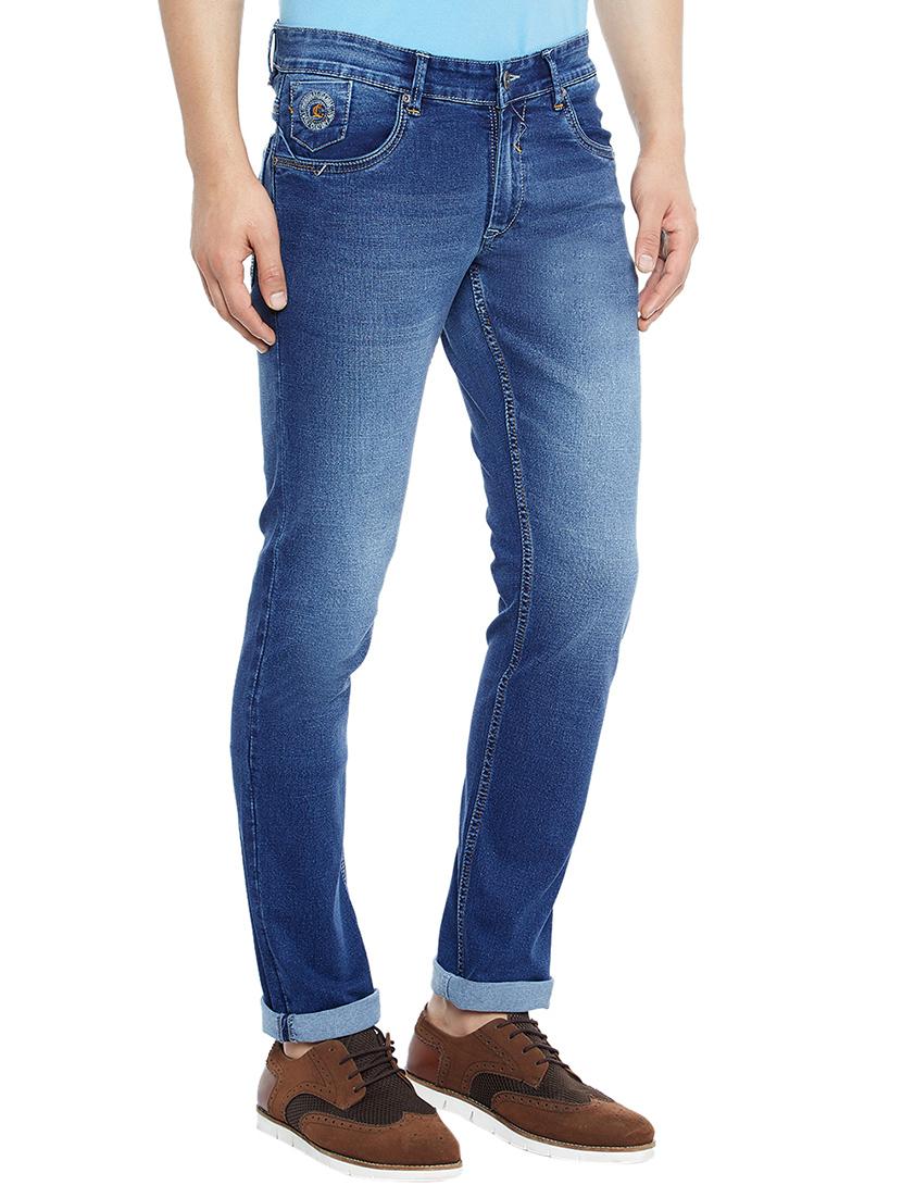 blue denim washed jeans - 14896159 - Zoom Image - 2