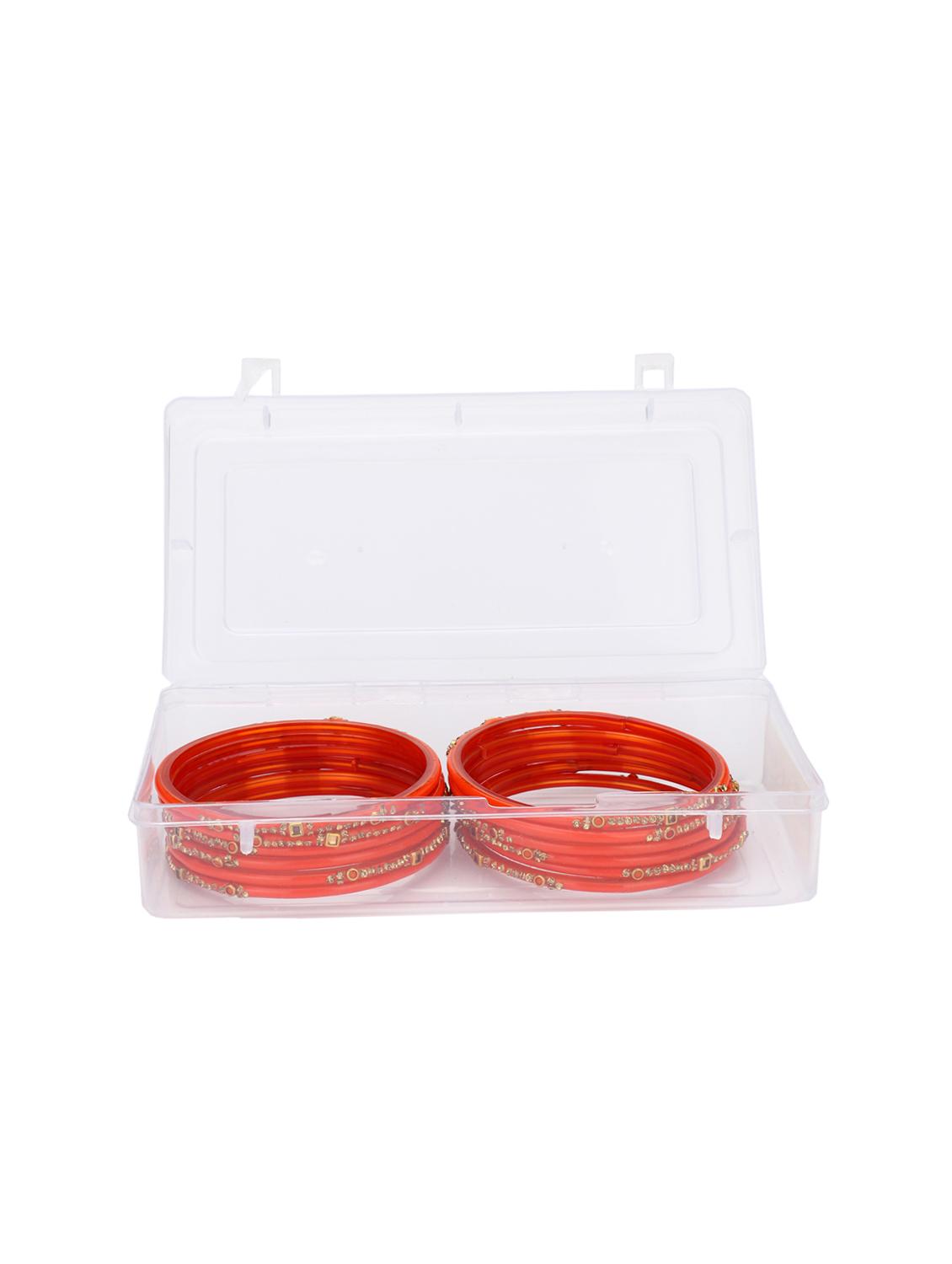 orange glass bangle - 14896267 - Zoom Image - 2