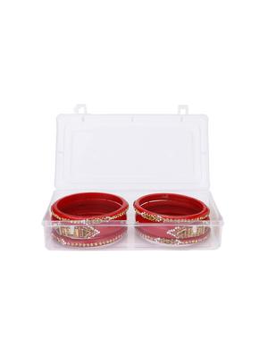 red glass bangle - 14896293 - Standard Image - 2