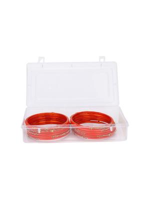 orange glass bangle - 14896321 - Standard Image - 2