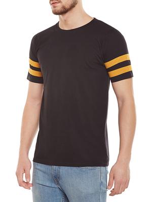 black cotton t-shirt - 14896759 - Standard Image - 2
