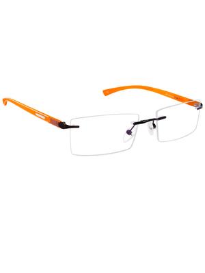 cardon gunmetal rectangular rimless eyeglass - 14898203 - Standard Image - 2