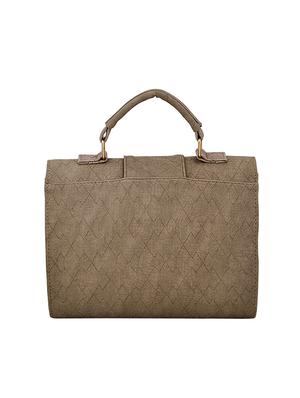 grey leatherette handbag - 14898755 - Standard Image - 2