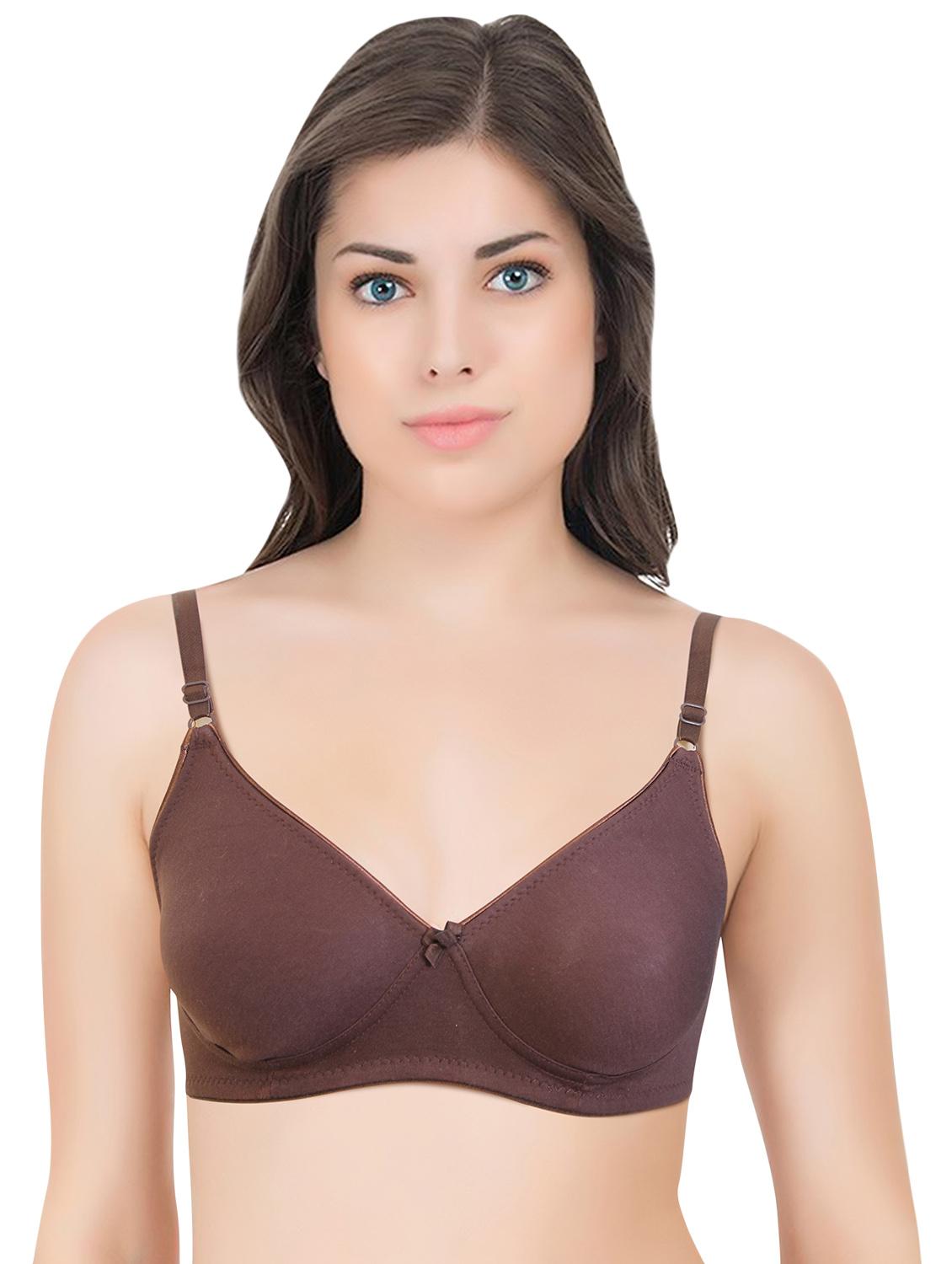 set of 3 multi colored cotton bra - 14899503 - Zoom Image - 2