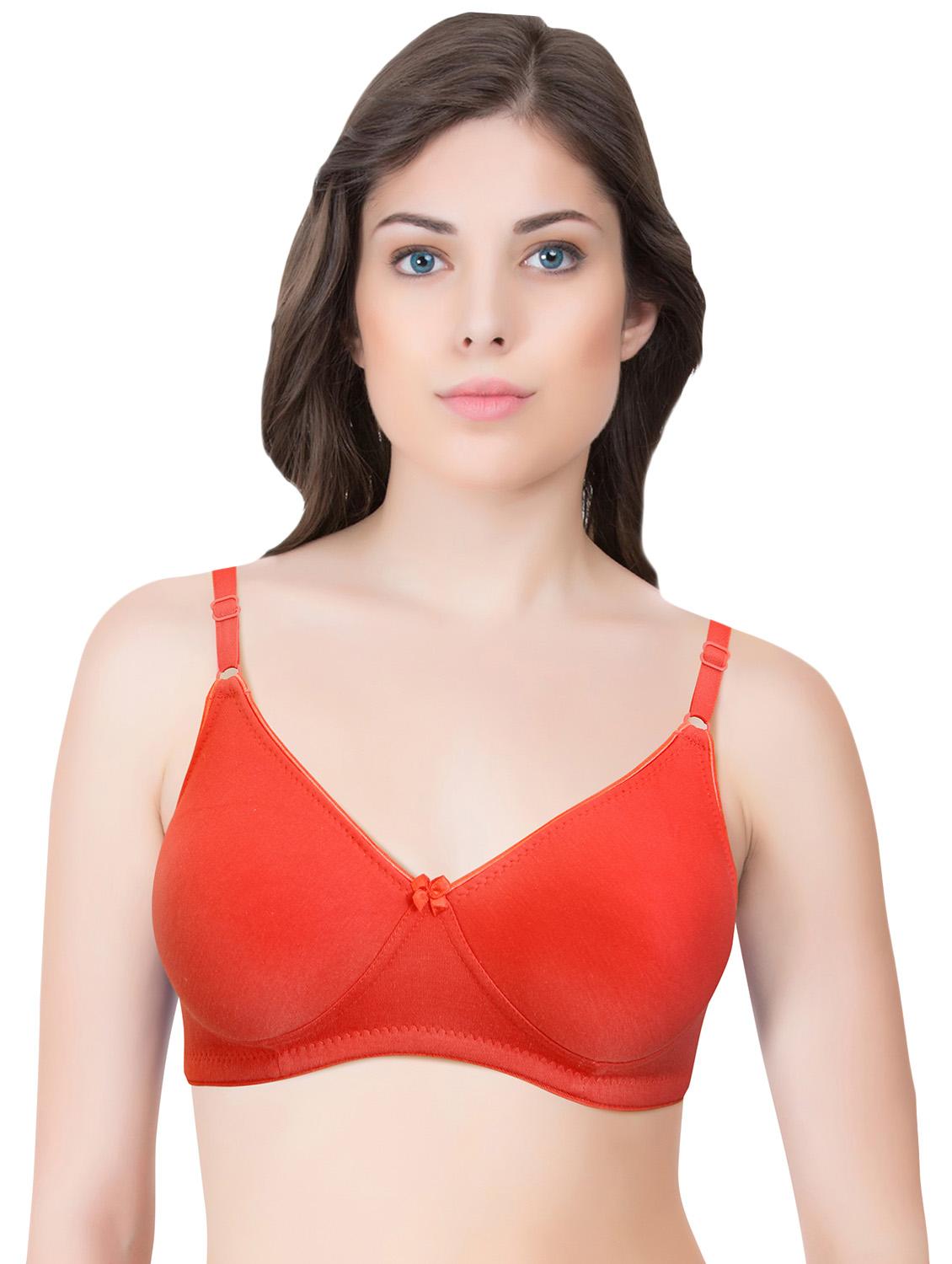 set of 3 multi colored cotton bra - 14899568 - Zoom Image - 2