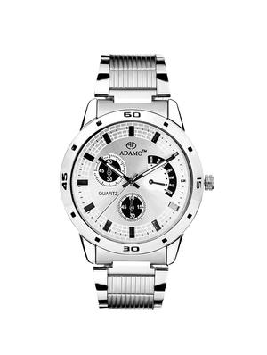 Adamo Designer Analog Couple Combo Wrist Watch 109-2480SM01 - 14900262 - Standard Image - 2