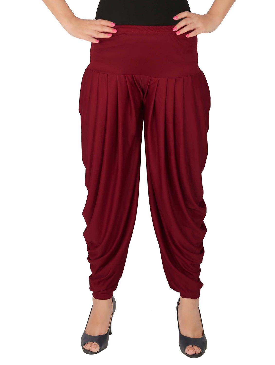 multi colored lycra combo salwars - 14900532 - Zoom Image - 5