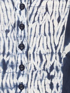 Indian Dobby blue cotton a-line kurta - 14900586 - Standard Image - 5