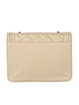 beige leatherette regular sling bag - 14900760 - Standard Image - 2