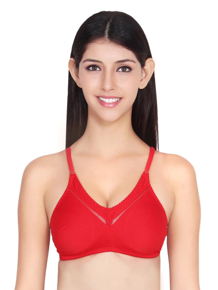 Set of 2 red solid bras - 14901429 - Zoom Image - 2