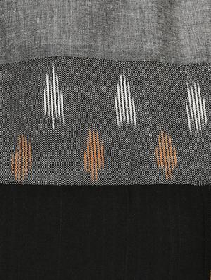 Indian Dobby grey cotton straight kurta - 14901717 - Standard Image - 5
