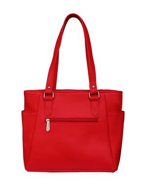 red leatherette regular handbag - 14903461 - Standard Image - 2