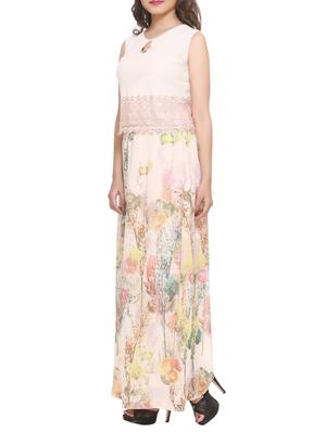Pink printed maxi dress - 14903636 - Standard Image - 2