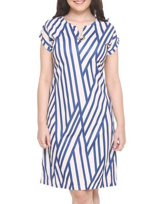 blue printed shift dress - 14903637 - Standard Image - 2