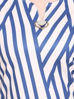 blue printed shift dress - 14903637 - Standard Image - 5