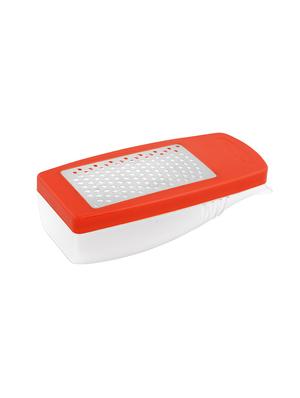 Dry Fruit, Cheese Grater & Slicer, 2 In 1 - Red (13cm x 5.5cm) - 14905125 - Standard Image - 2