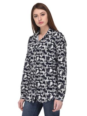 black printed cotton shirt - 14907180 - Standard Image - 2