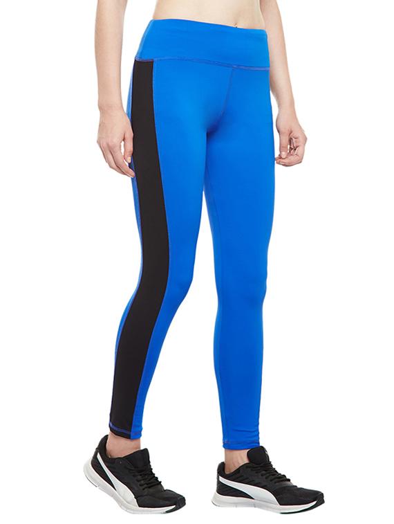 blue solid track pant - 14907406 - Zoom Image - 2