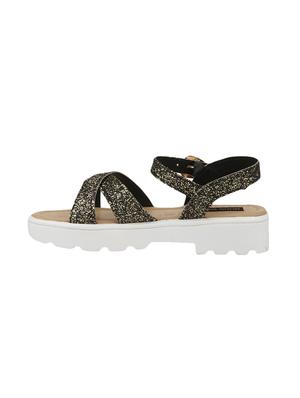 black ankle strap sandal - 14909132 - Standard Image - 2
