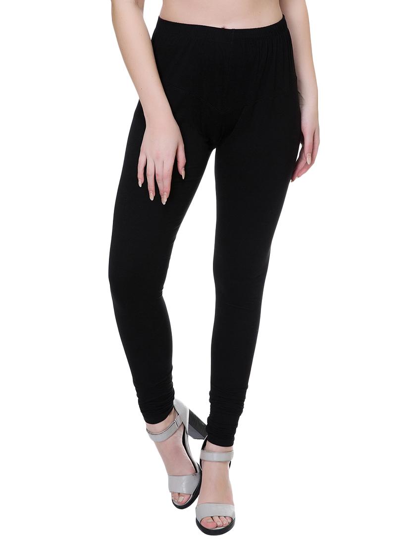 set of 2 multi colored cotton leggings - 14909487 - Zoom Image - 2