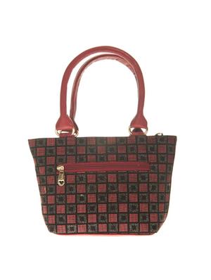 brown cotton polyester blend regular handbag - 14909784 - Standard Image - 2