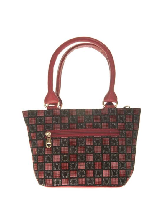 brown cotton polyester blend regular handbag - 14909784 - Zoom Image - 2