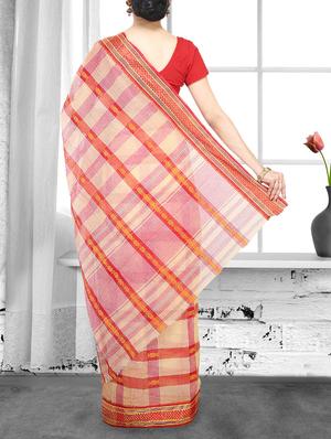 tant handloom saree - 14910184 - Standard Image - 2