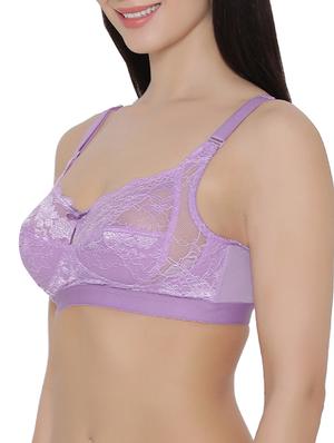 solid purple net bra - 14911251 - Standard Image - 2
