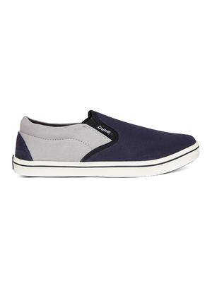 navy Canvas casual slipon - 14912587 - Standard Image - 2