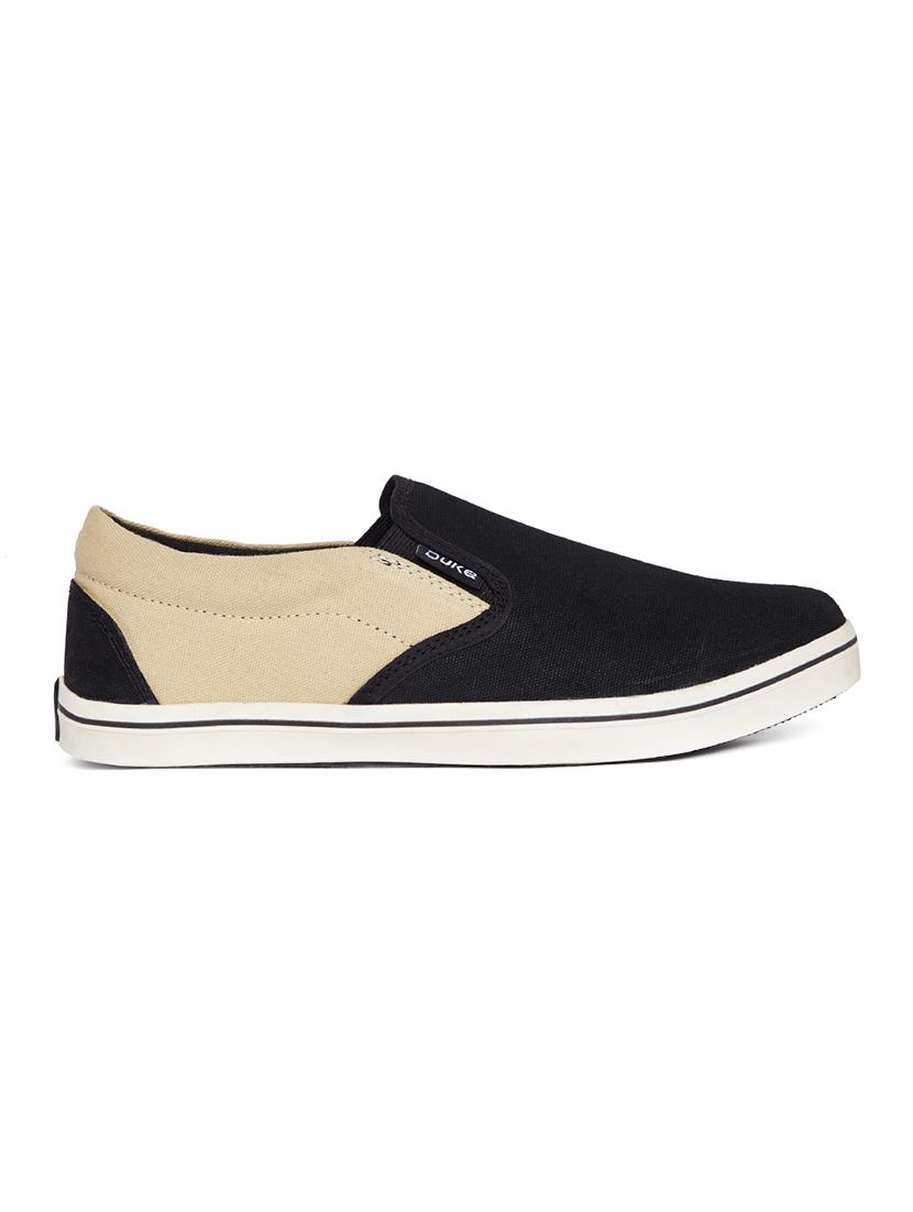black Canvas casual slipon - 14912588 - Zoom Image - 2
