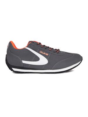 grey leatherette sport shoe - 14912636 - Standard Image - 2