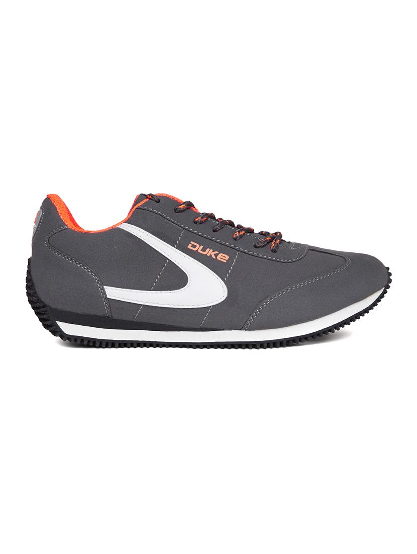 grey leatherette sport shoe - 14912636 - Zoom Image - 2