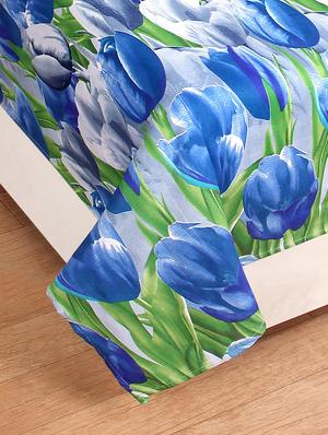 3D PRINTED SINGLE BEDSHEET With 1 Pillow Cover - 14913253 - Standard Image - 2