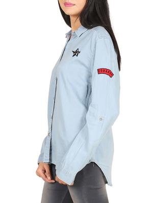 light blue solid shirt - 14914768 - Standard Image - 2