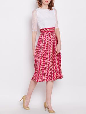 pink a-line dress - 14914949 - Standard Image - 2