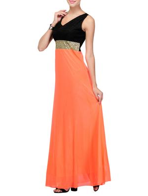 orange maxi dress - 14917241 - Standard Image - 2