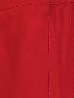 red solid crepe palazzo - 14919002 - Standard Image - 5