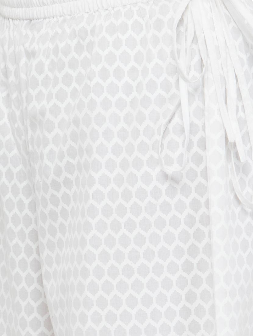multi cotton kurta palazzo set - 14921221 - Zoom Image - 5