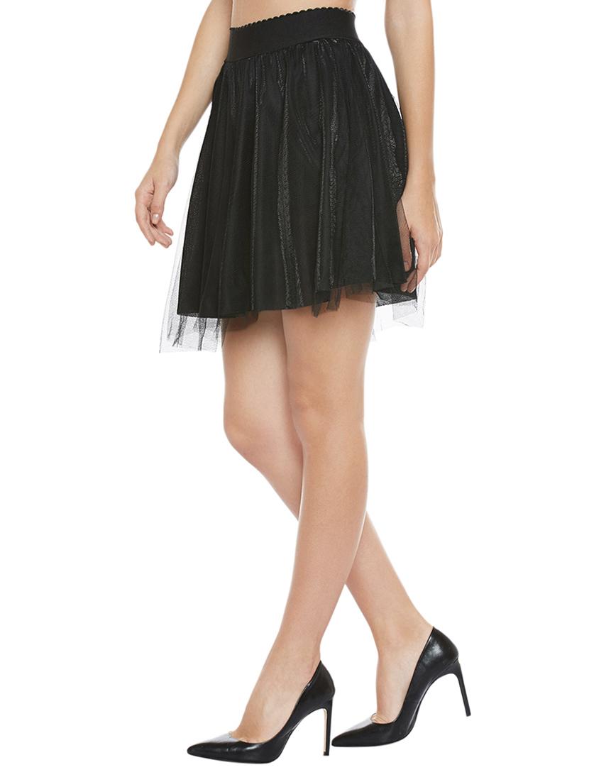 black net tulle skirt - 14921428 - Zoom Image - 2