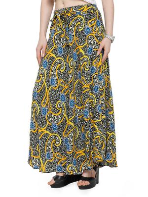 multi colored cotton maxi skirt - 14921453 - Standard Image - 2