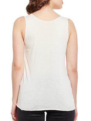 set of 2 white printed tank tee - 14924414 - Standard Image - 5