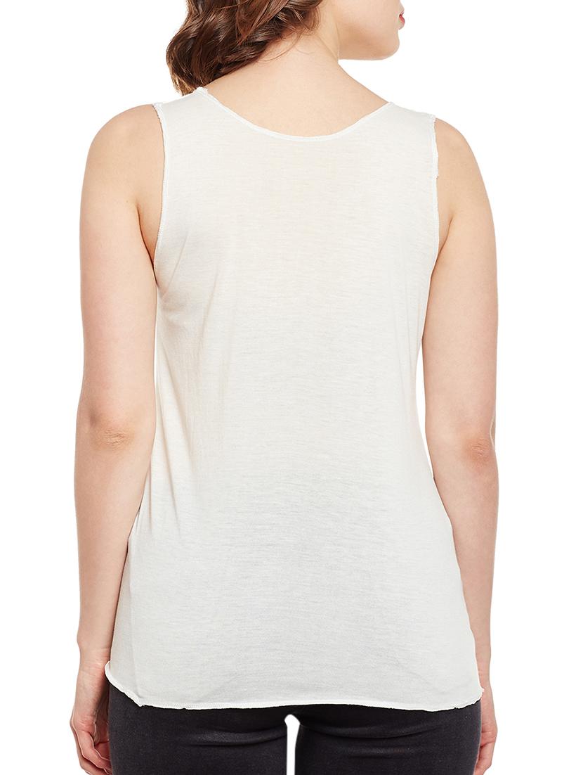 set of 2 white printed tank tee - 14924414 - Zoom Image - 5