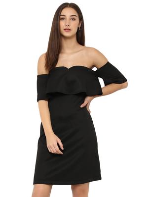 MIWAY black polyesterdress - 14924753 - Standard Image - 2