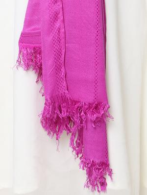 pink viscose stole - 14925709 - Standard Image - 2