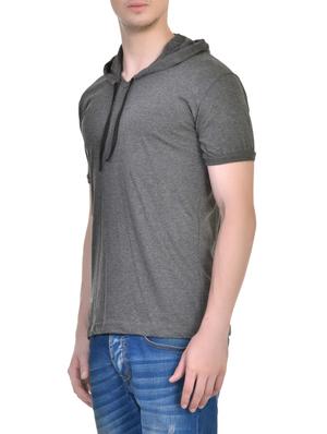 grey cotton t-shirt - 14926013 - Standard Image - 2