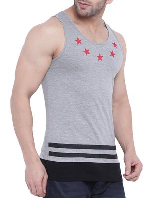 grey cotton vest - 14926496 - Standard Image - 2